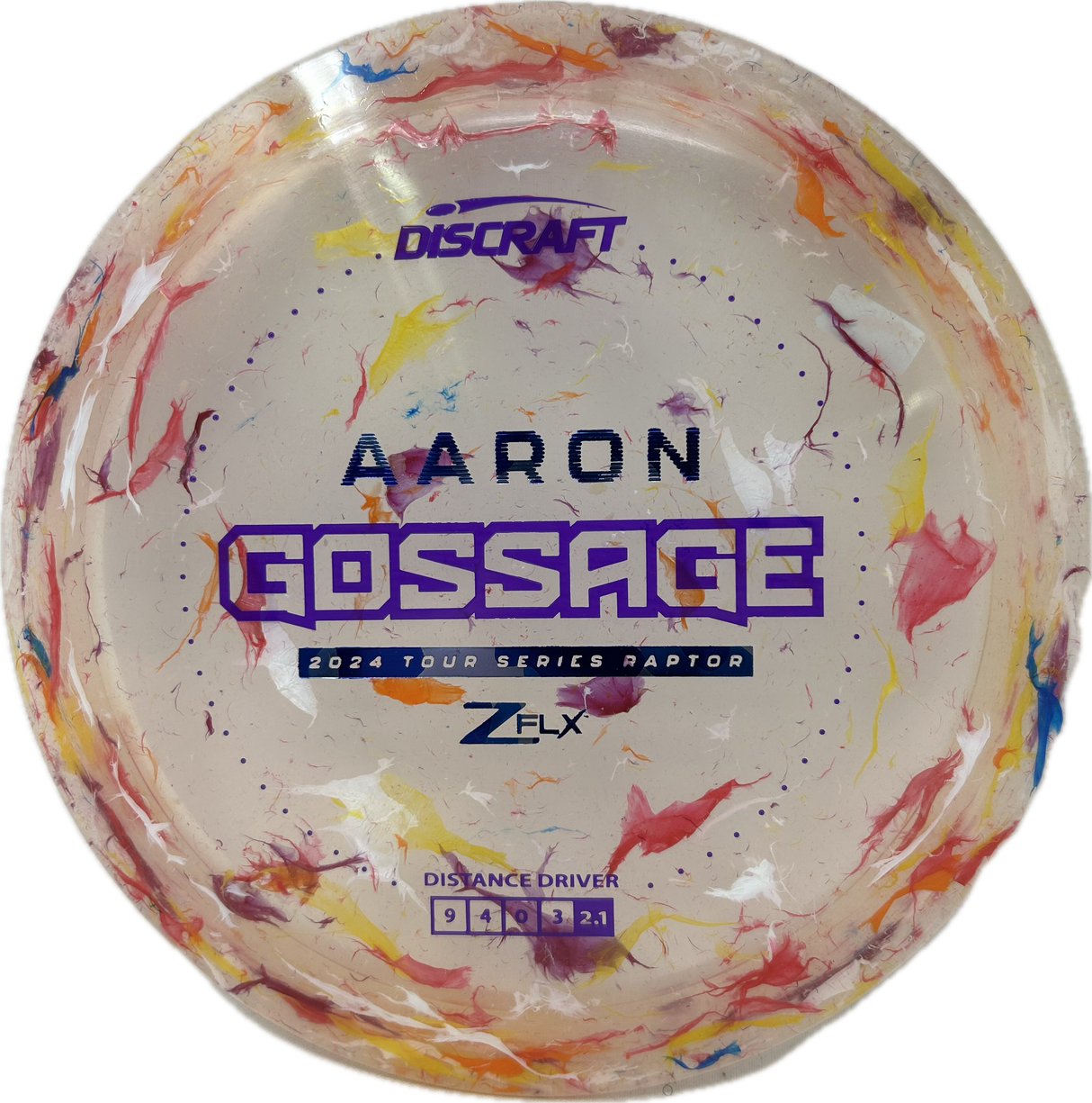 2024 Aaron Gossage Raptor-Discraft-Foundation Disc Golf