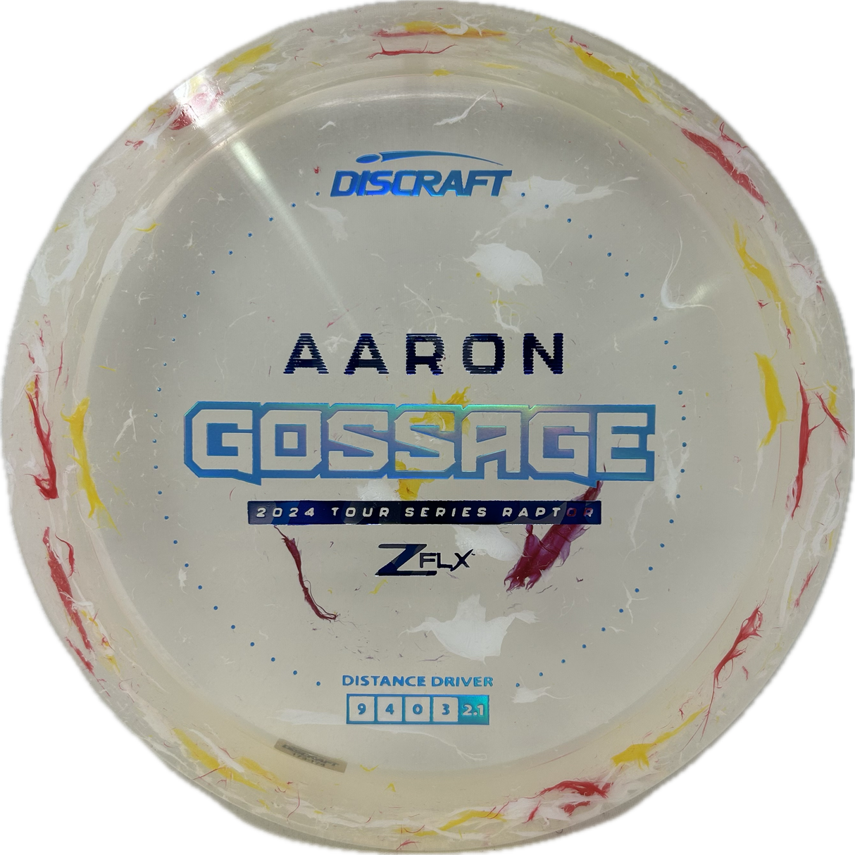 2024 Aaron Gossage Raptor-Discraft-Foundation Disc Golf