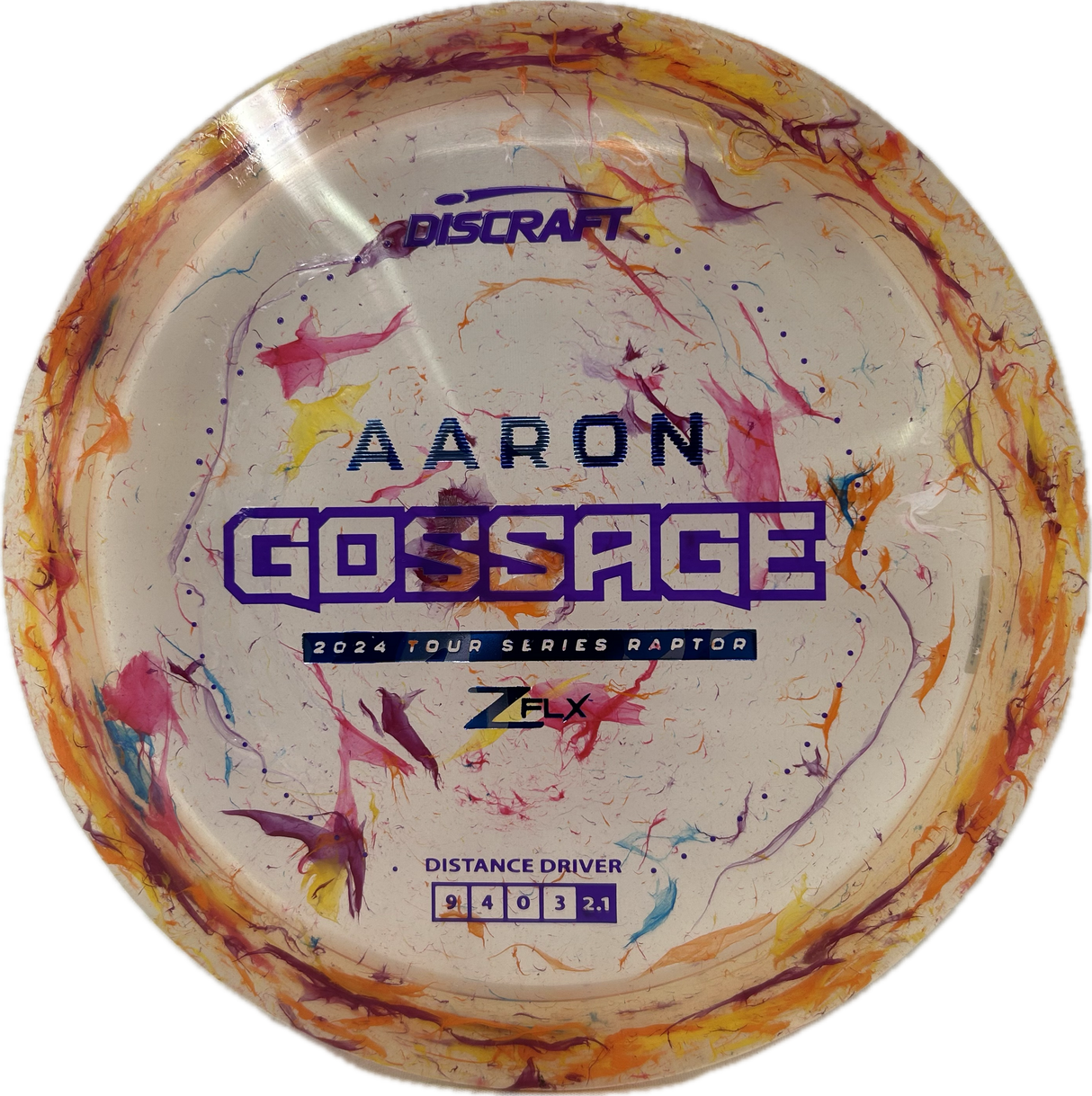 2024 Aaron Gossage Raptor-Discraft-Foundation Disc Golf