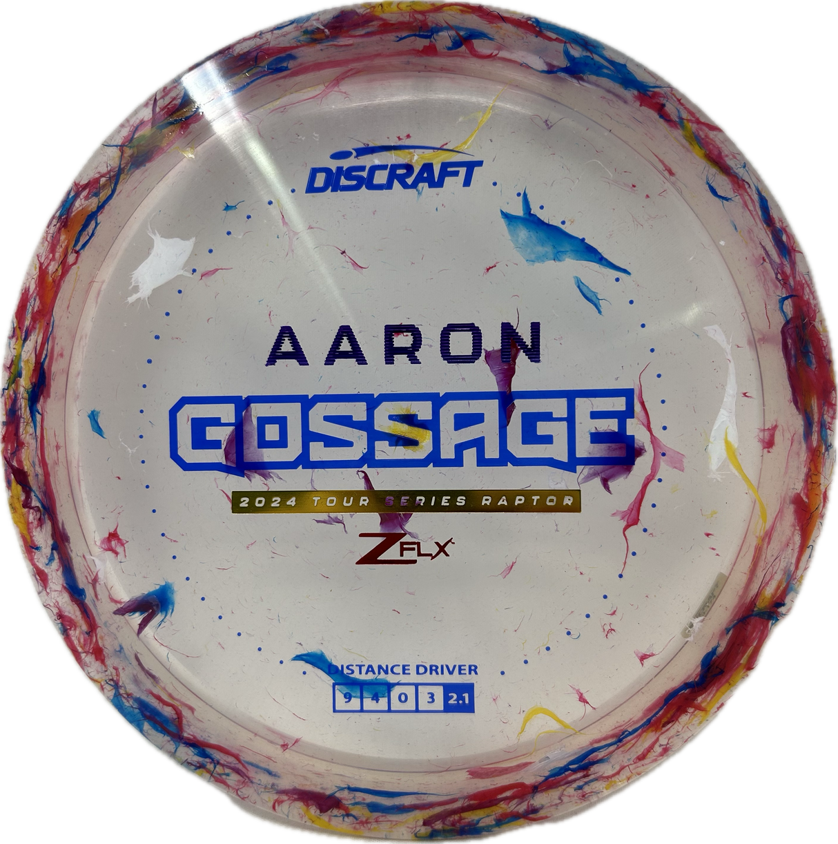 2024 Aaron Gossage Raptor-Discraft-Foundation Disc Golf