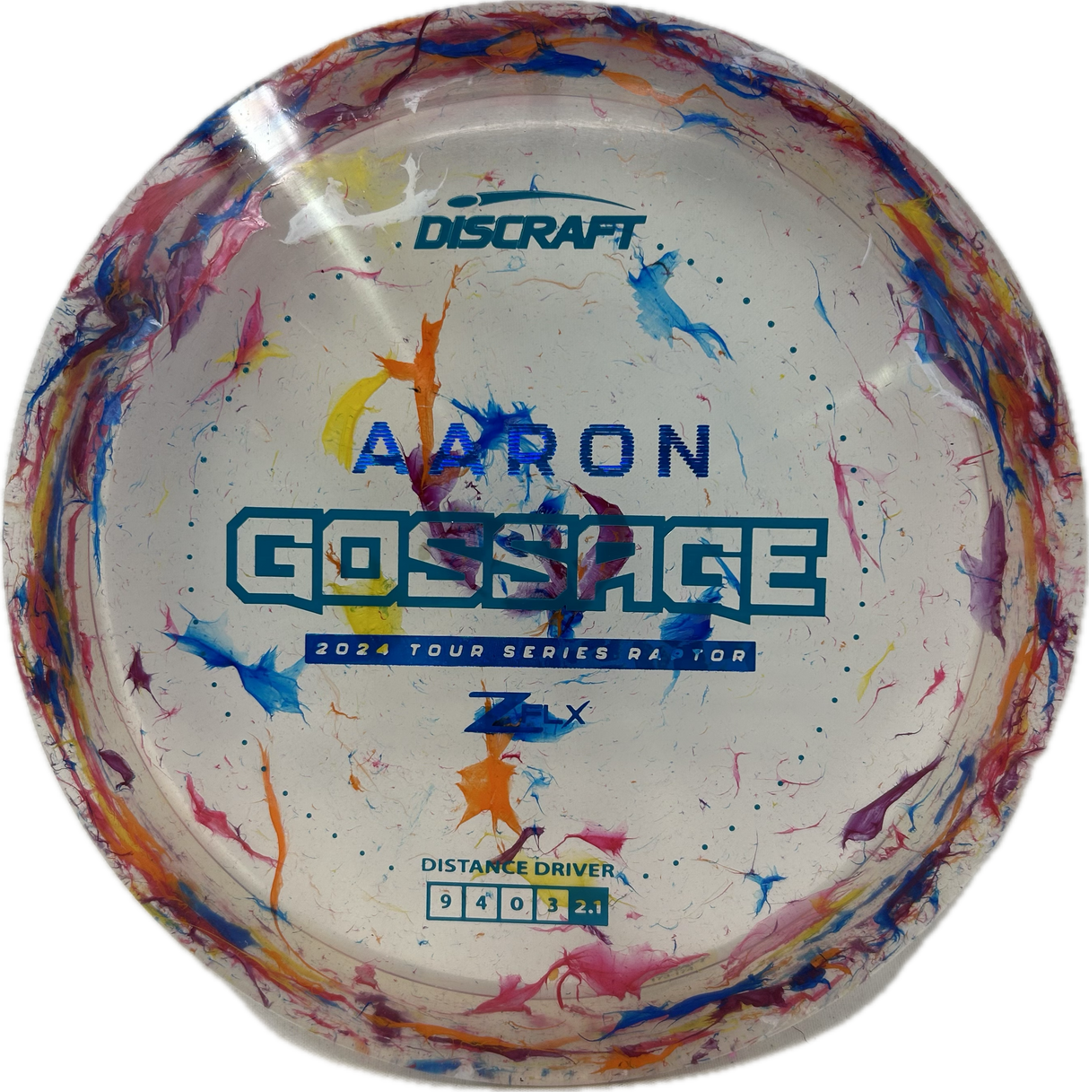 2024 Aaron Gossage Raptor-Discraft-Foundation Disc Golf