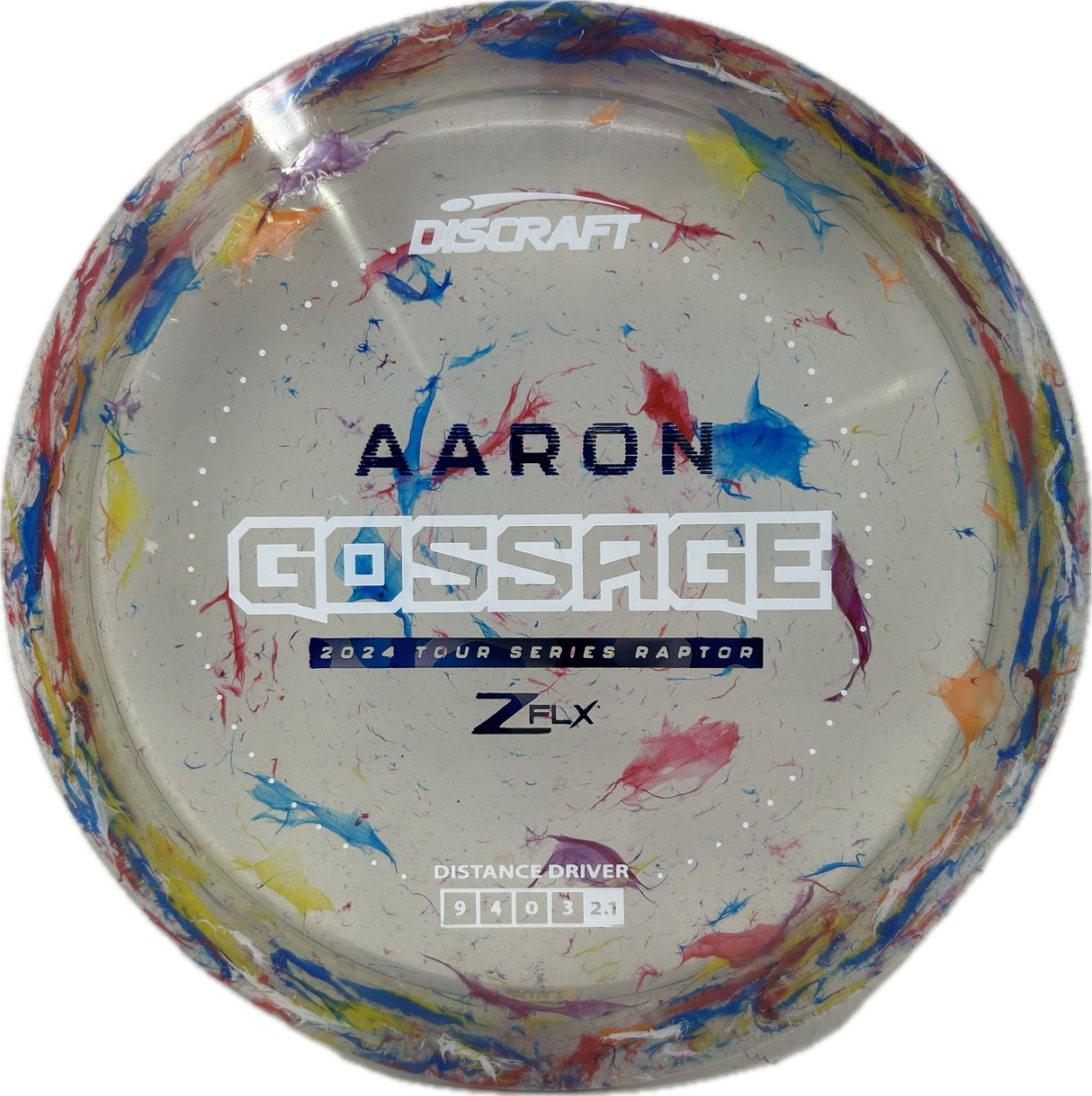 2024 Aaron Gossage Raptor-Discraft-Foundation Disc Golf