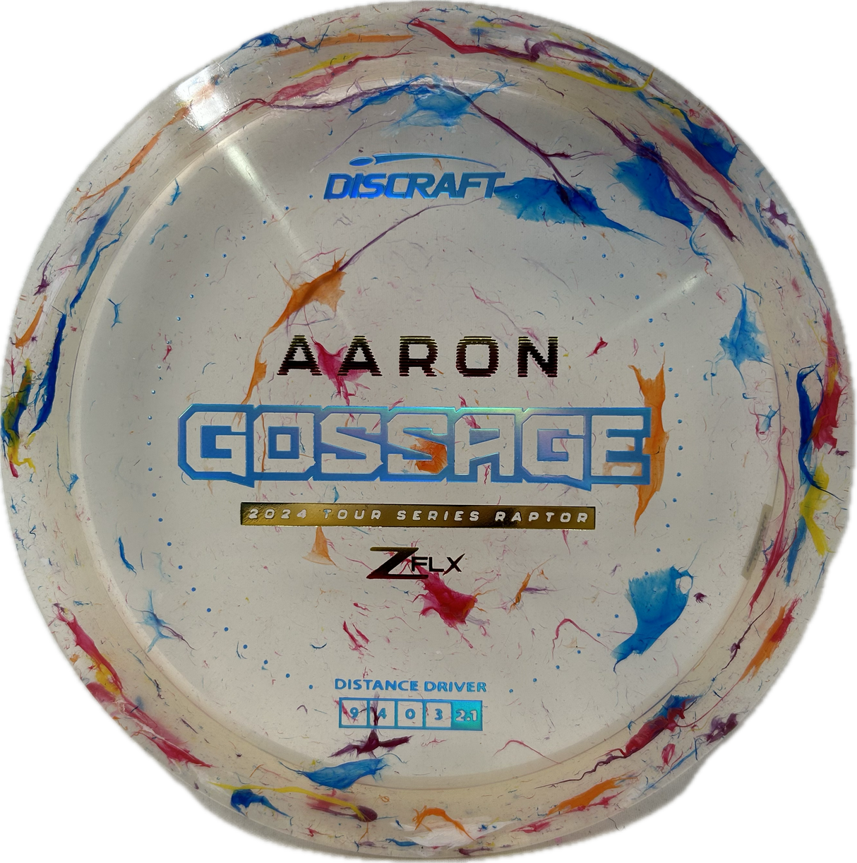 2024 Aaron Gossage Raptor-Discraft-Foundation Disc Golf