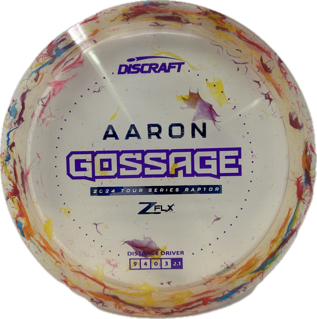 2024 Aaron Gossage Raptor-Discraft-Foundation Disc Golf