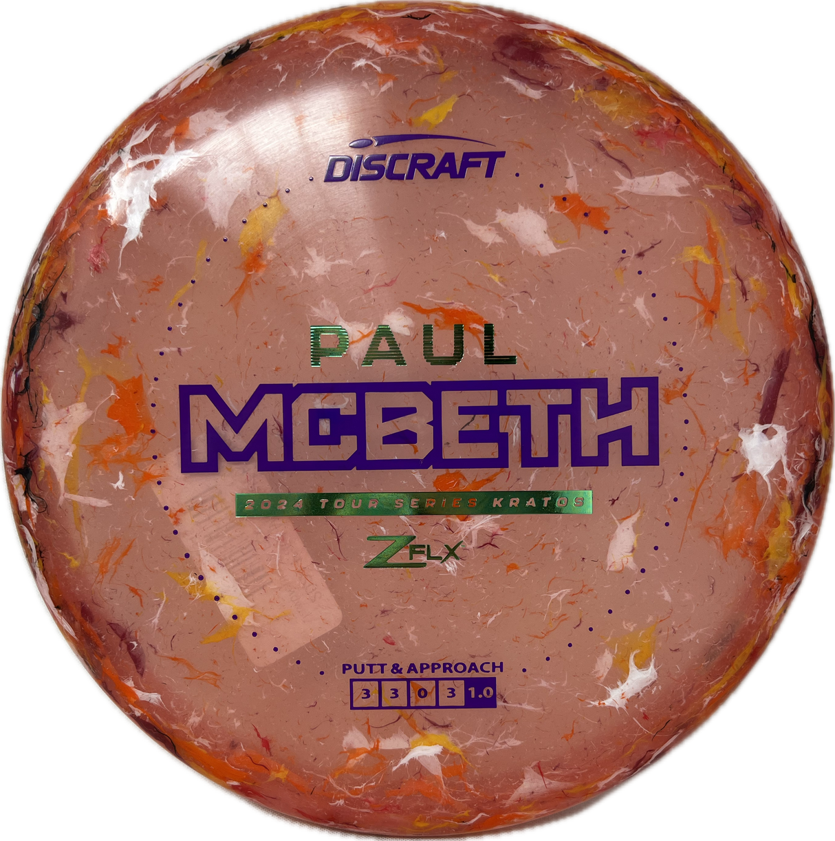 2024 Paul McBeth Kratos-Discraft-Foundation Disc Golf