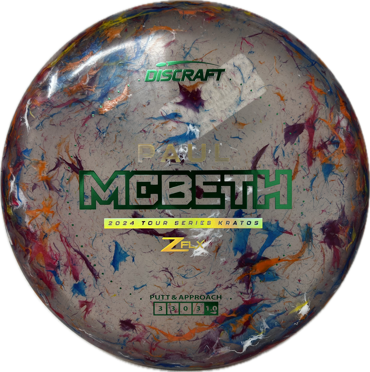 2024 Paul McBeth Kratos-Discraft-Foundation Disc Golf
