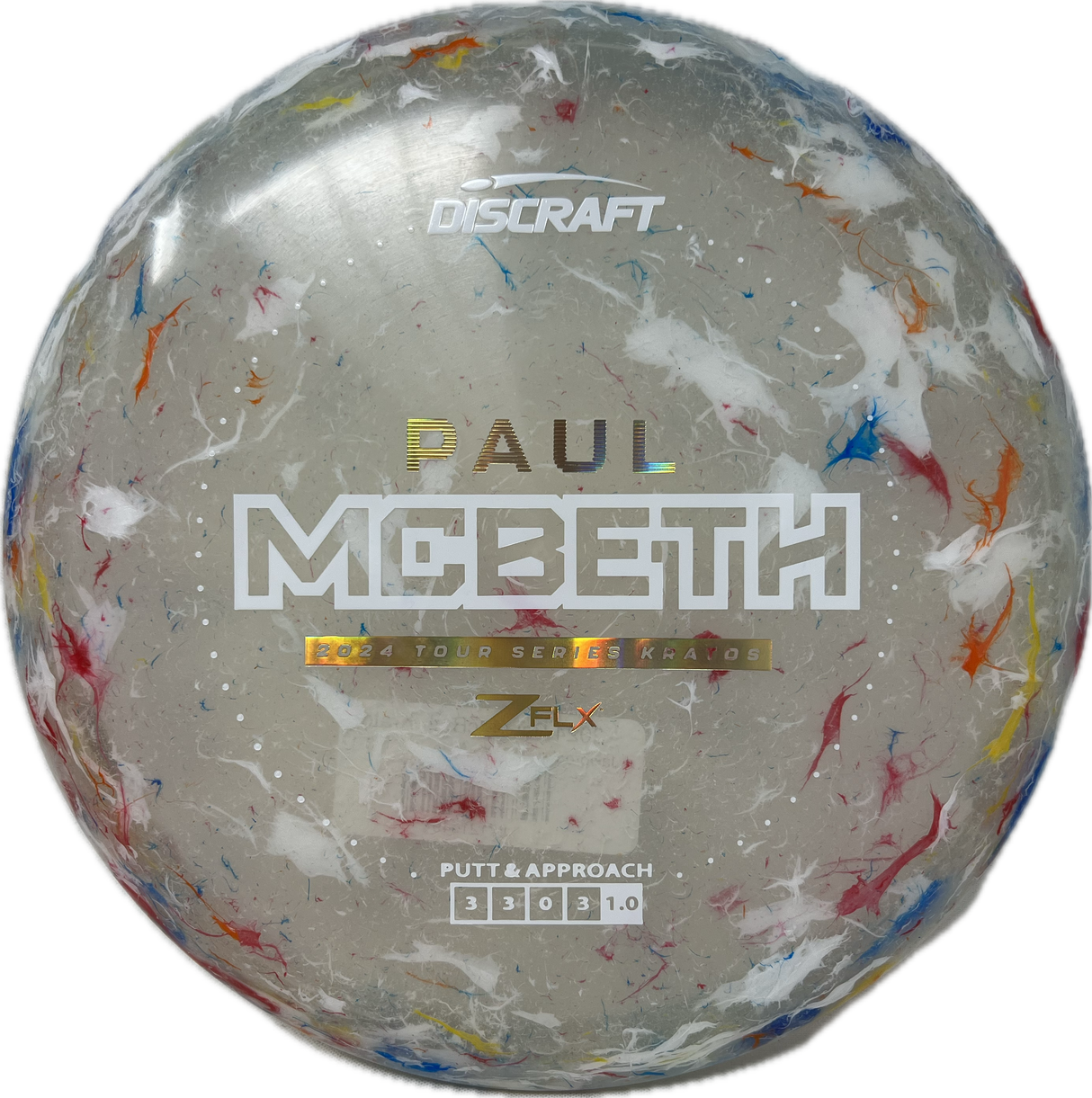 2024 Paul McBeth Kratos-Discraft-Foundation Disc Golf
