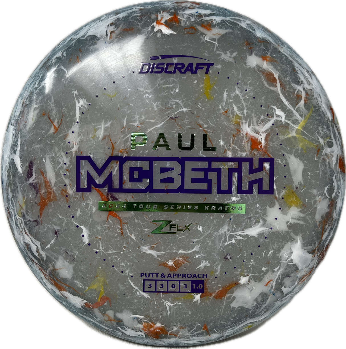 2024 Paul McBeth Kratos-Discraft-Foundation Disc Golf