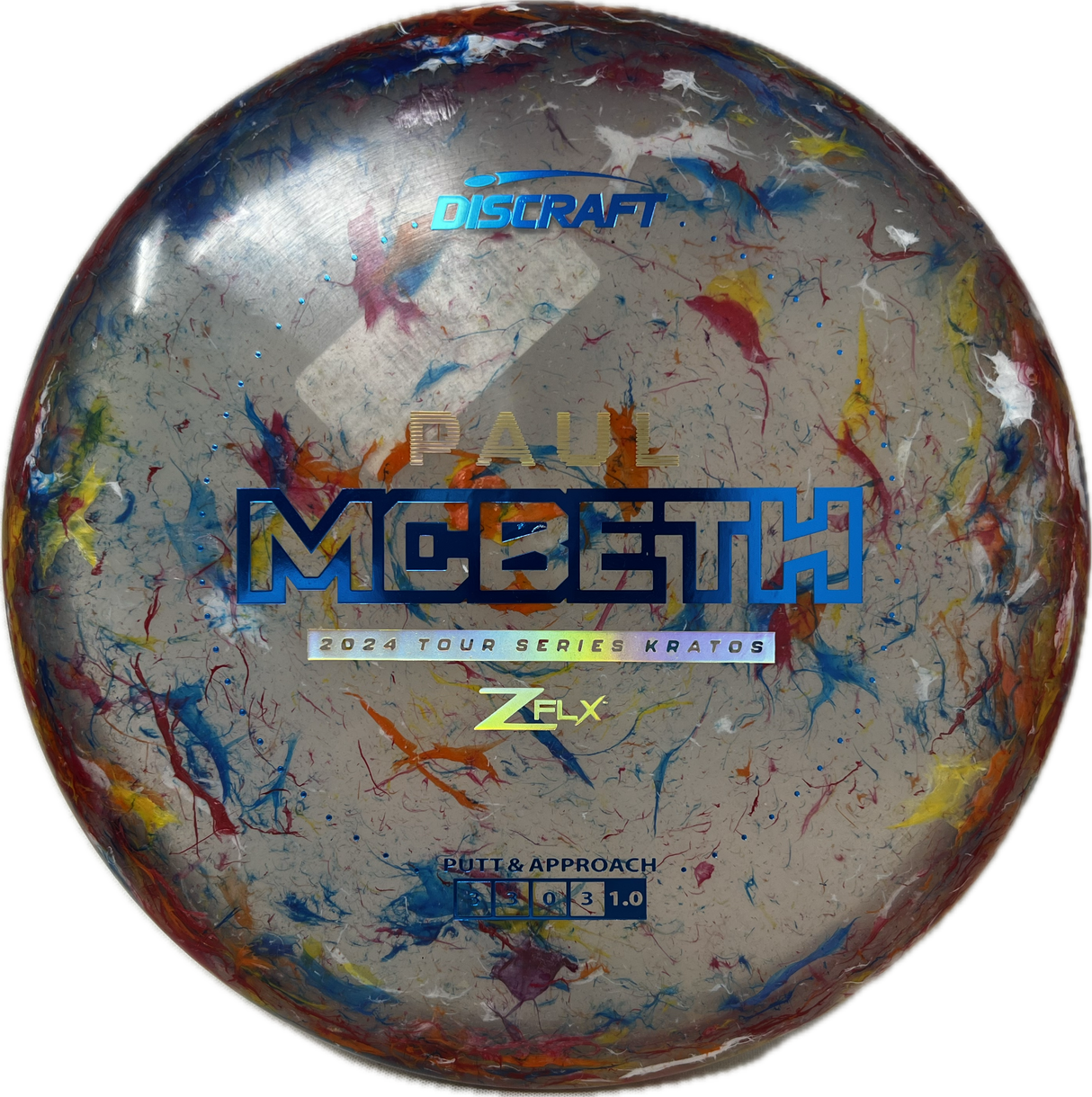 2024 Paul McBeth Kratos-Discraft-Foundation Disc Golf