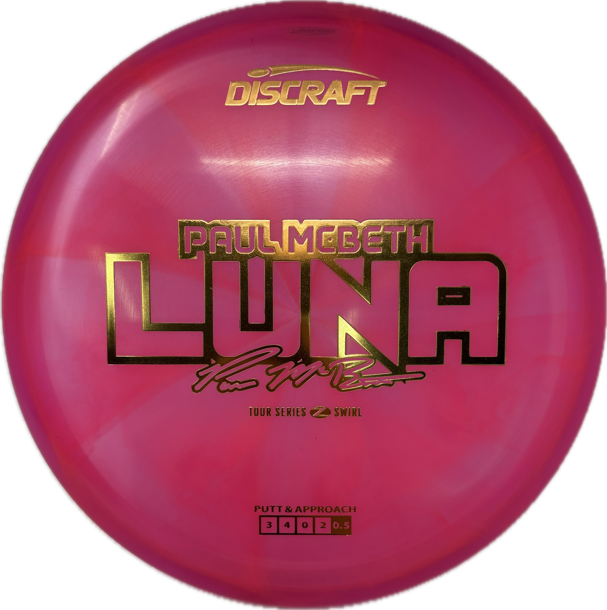 2025 Tour Series Luna | Paul McBeth-Discraft-Foundation Disc Golf