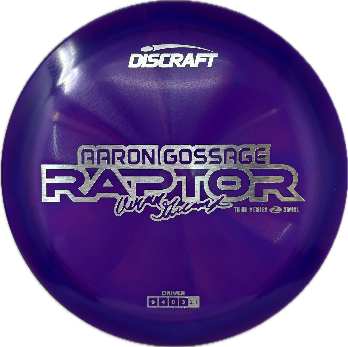 2025 Tour Series Raptor | Aaron Gossage-Discraft-Foundation Disc Golf
