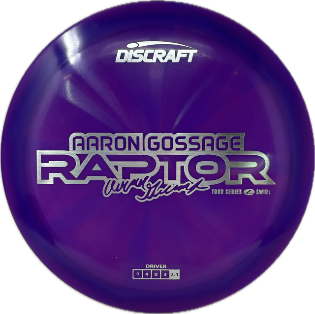 2025 Tour Series Raptor | Aaron Gossage-Discraft-Foundation Disc Golf
