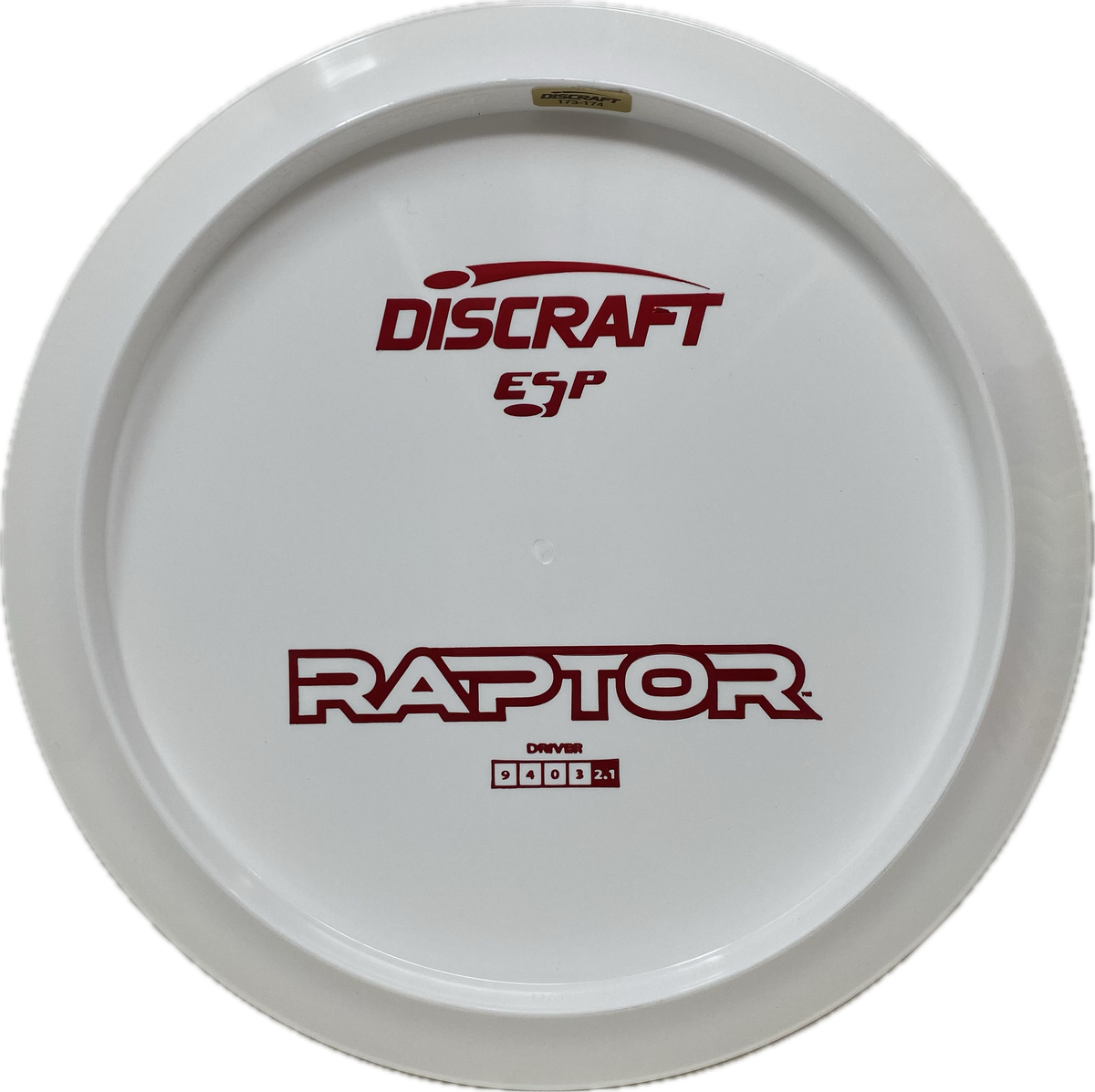 Discraft Raptor | Consistent Overstable Disc Golf Fairway Driver ...