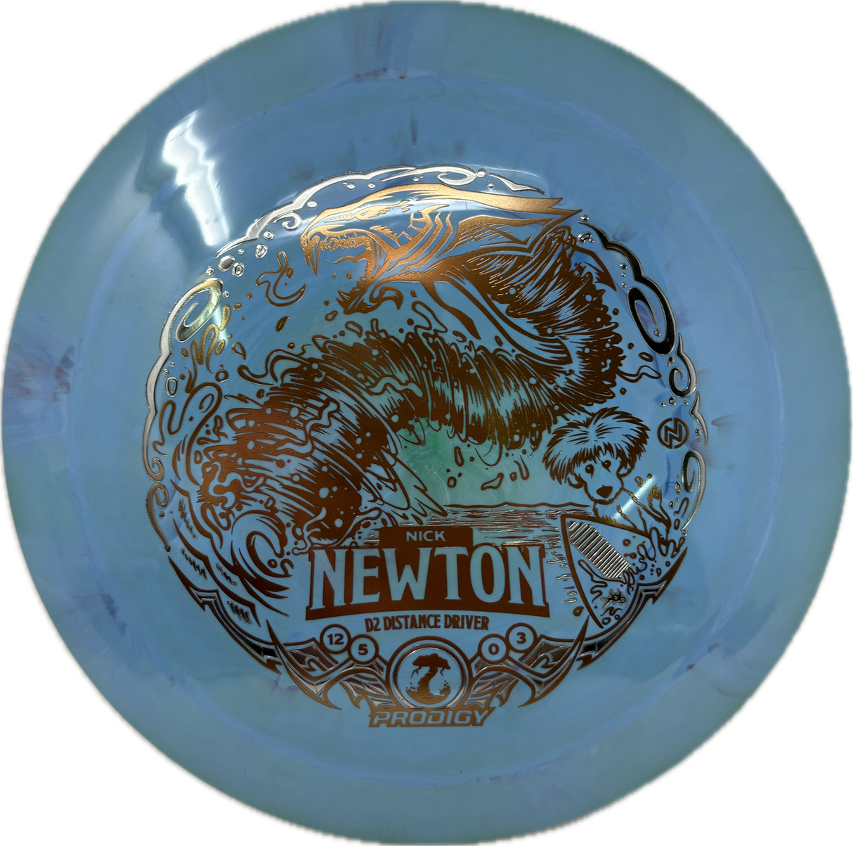 400 Spectrum D2 | Nick Newton 2025 Signature Series-Prodigy-Foundation Disc Golf
