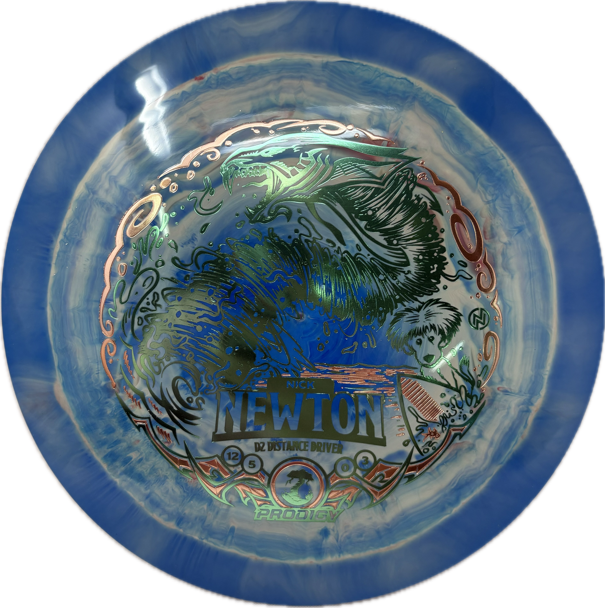 400 Spectrum D2 | Nick Newton 2025 Signature Series-Prodigy-Foundation Disc Golf