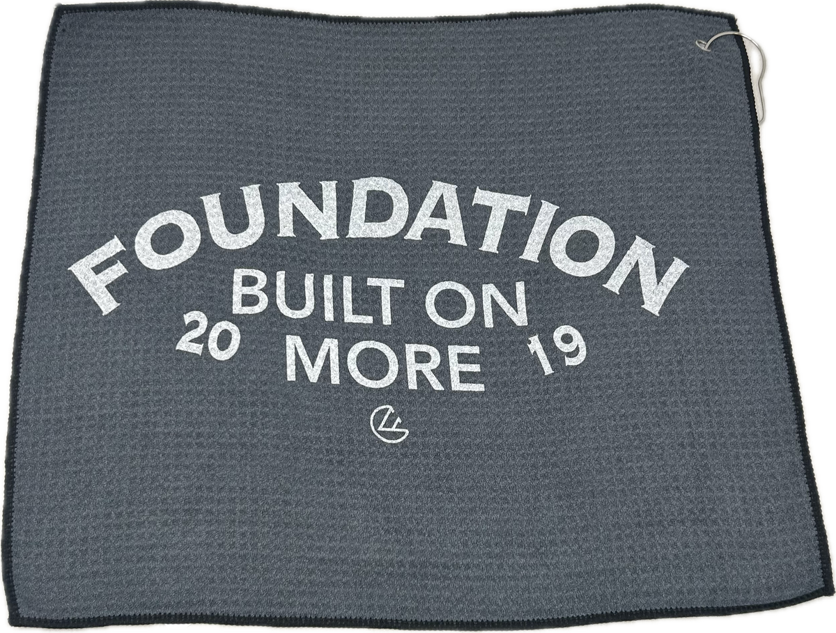 Foundation Built on More Towel-Foundation Disc Golf-Foundation Disc Golf