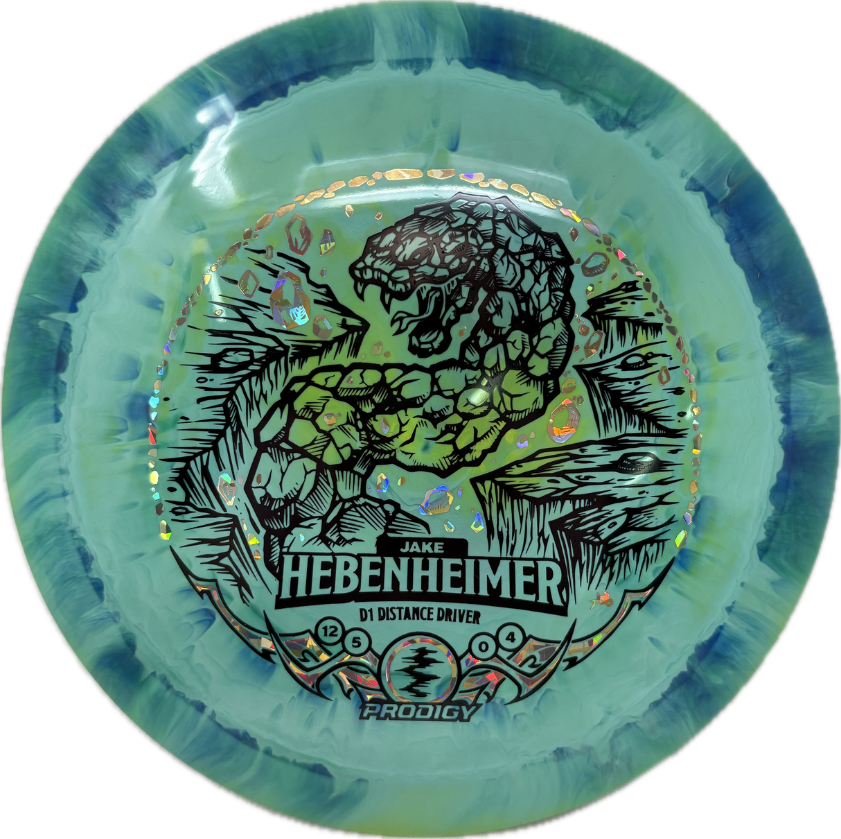 750 Spectrum D1 | Jake Hebenheimer 2025 Signature Series-Prodigy-Foundation Disc Golf