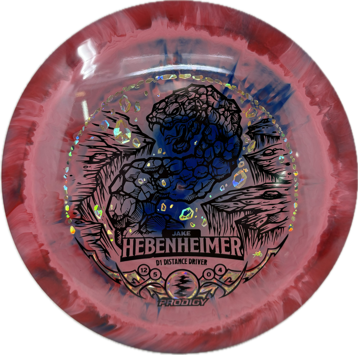 750 Spectrum D1 | Jake Hebenheimer 2025 Signature Series-Prodigy-Foundation Disc Golf