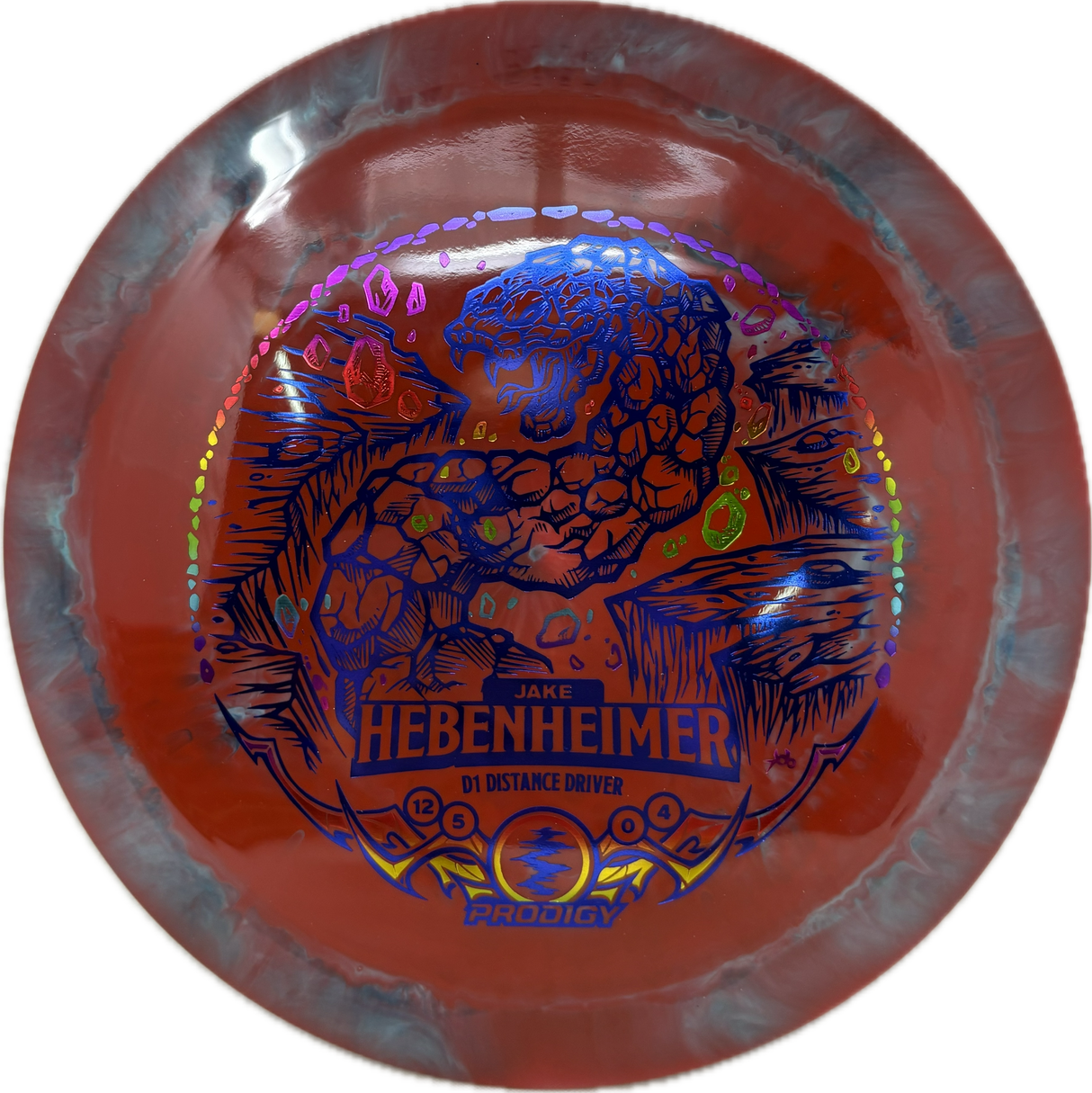 750 Spectrum D1 | Jake Hebenheimer 2025 Signature Series-Prodigy-Foundation Disc Golf