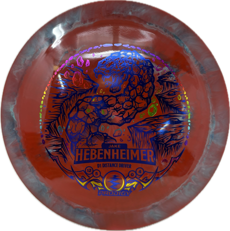 750 Spectrum D1 | Jake Hebenheimer 2025 Signature Series-Prodigy-Foundation Disc Golf