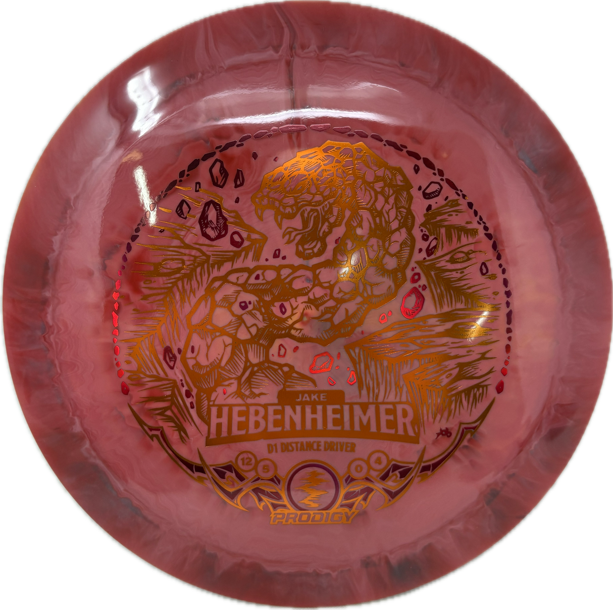 750 Spectrum D1 | Jake Hebenheimer 2025 Signature Series-Prodigy-Foundation Disc Golf