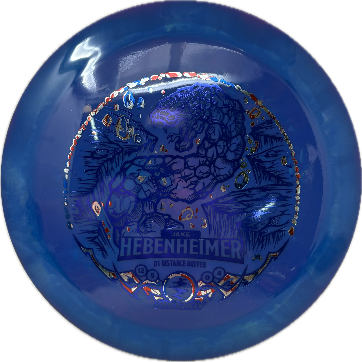 750 Spectrum D1 | Jake Hebenheimer 2025 Signature Series-Prodigy-Foundation Disc Golf