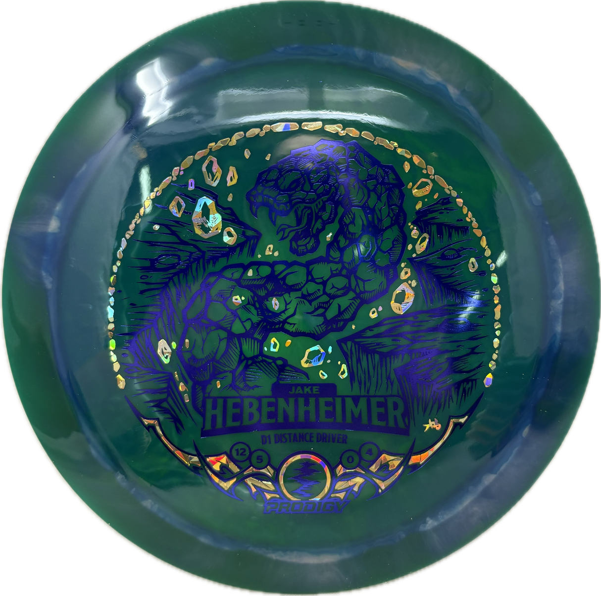 750 Spectrum D1 | Jake Hebenheimer 2025 Signature Series-Prodigy-Foundation Disc Golf