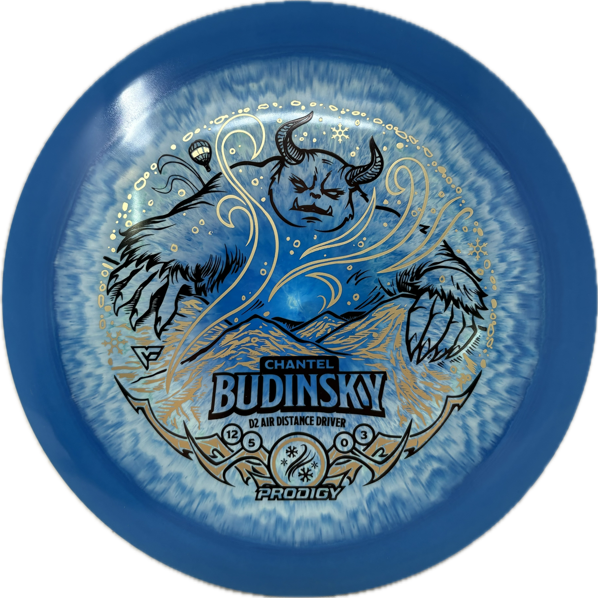 Air Spectrum D2 | Chantel Budinsky 2025 Signature Series-Prodigy-Foundation Disc Golf