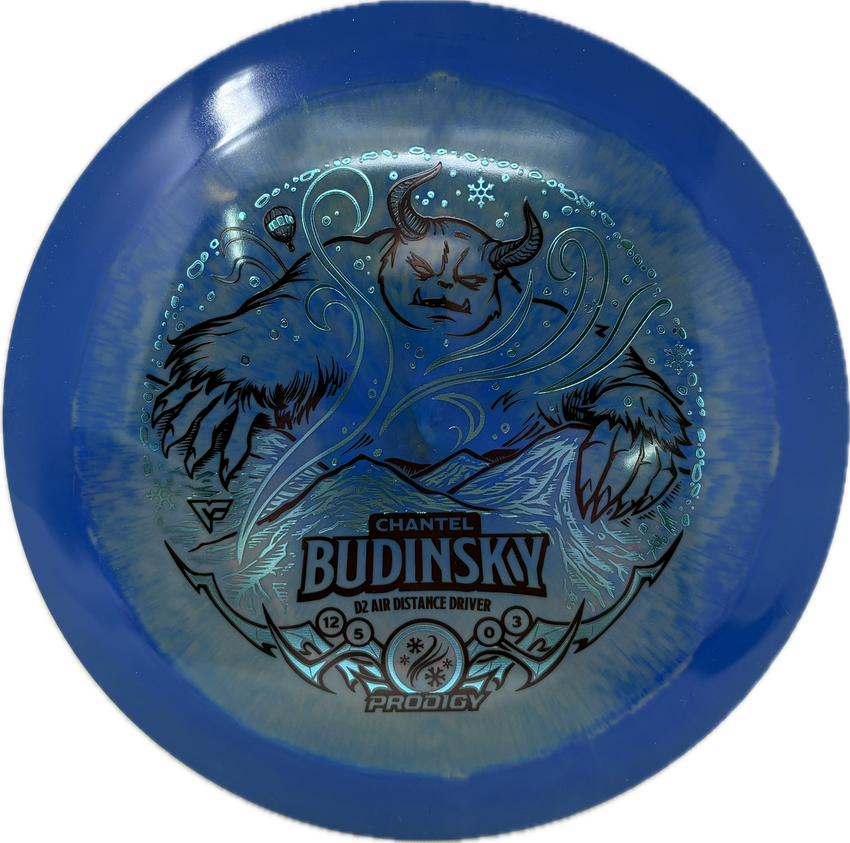 Air Spectrum D2 | Chantel Budinsky 2025 Signature Series-Prodigy-Foundation Disc Golf