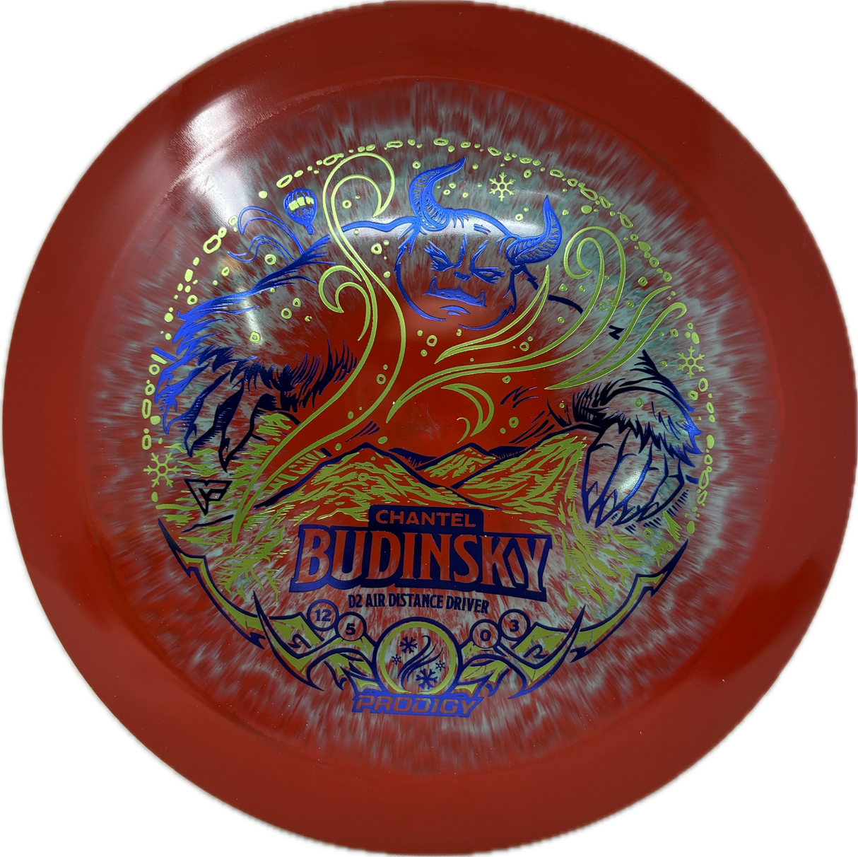 Air Spectrum D2 | Chantel Budinsky 2025 Signature Series-Prodigy-Foundation Disc Golf