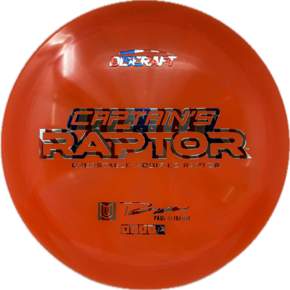 Captain's Raptor (B)-Discraft-Foundation Disc Golf