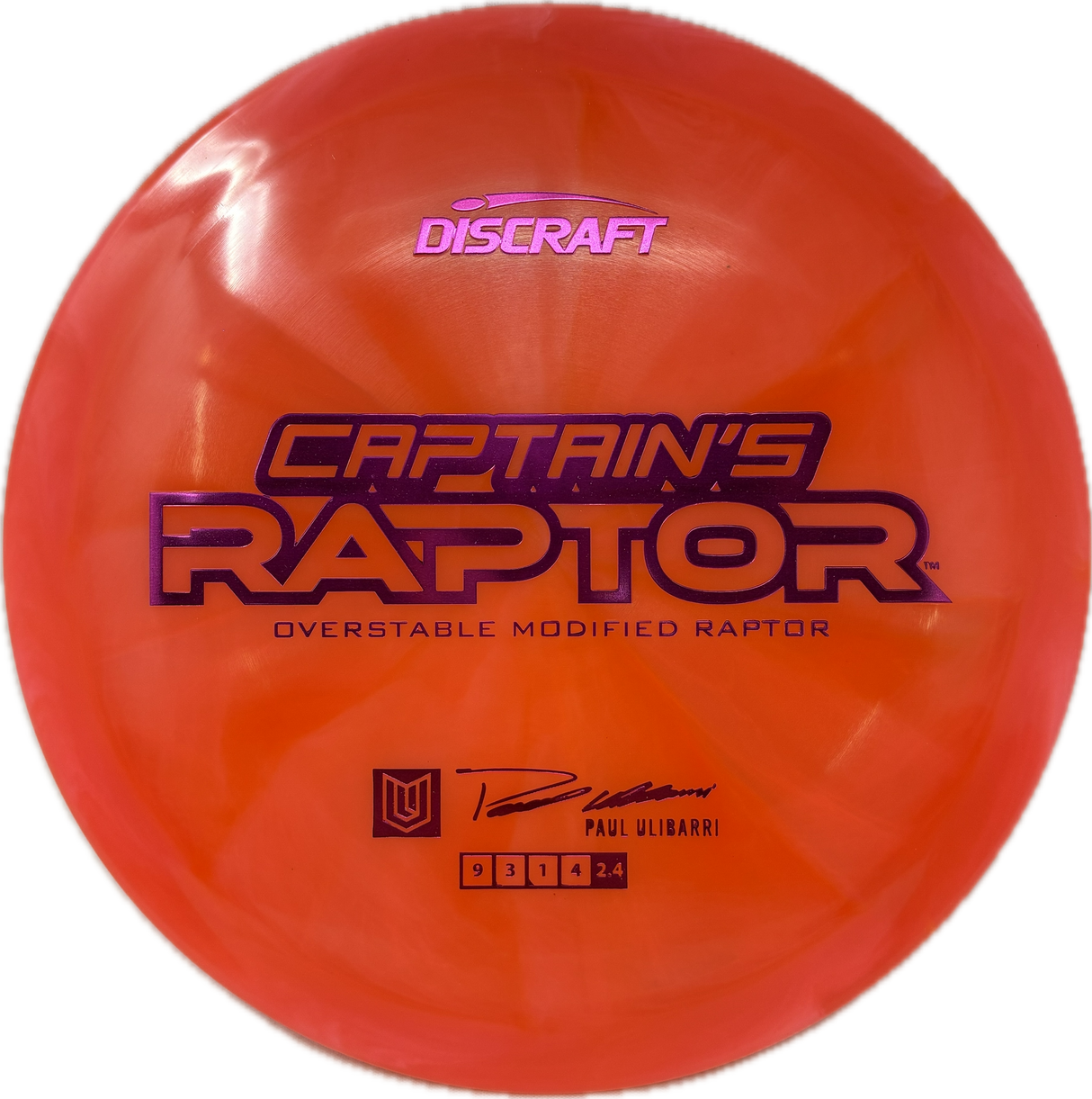 Captain's Raptor (B)-Discraft-Foundation Disc Golf