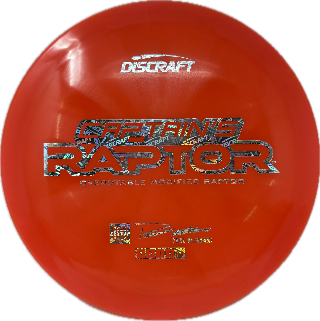 Captain's Raptor (B)-Discraft-Foundation Disc Golf