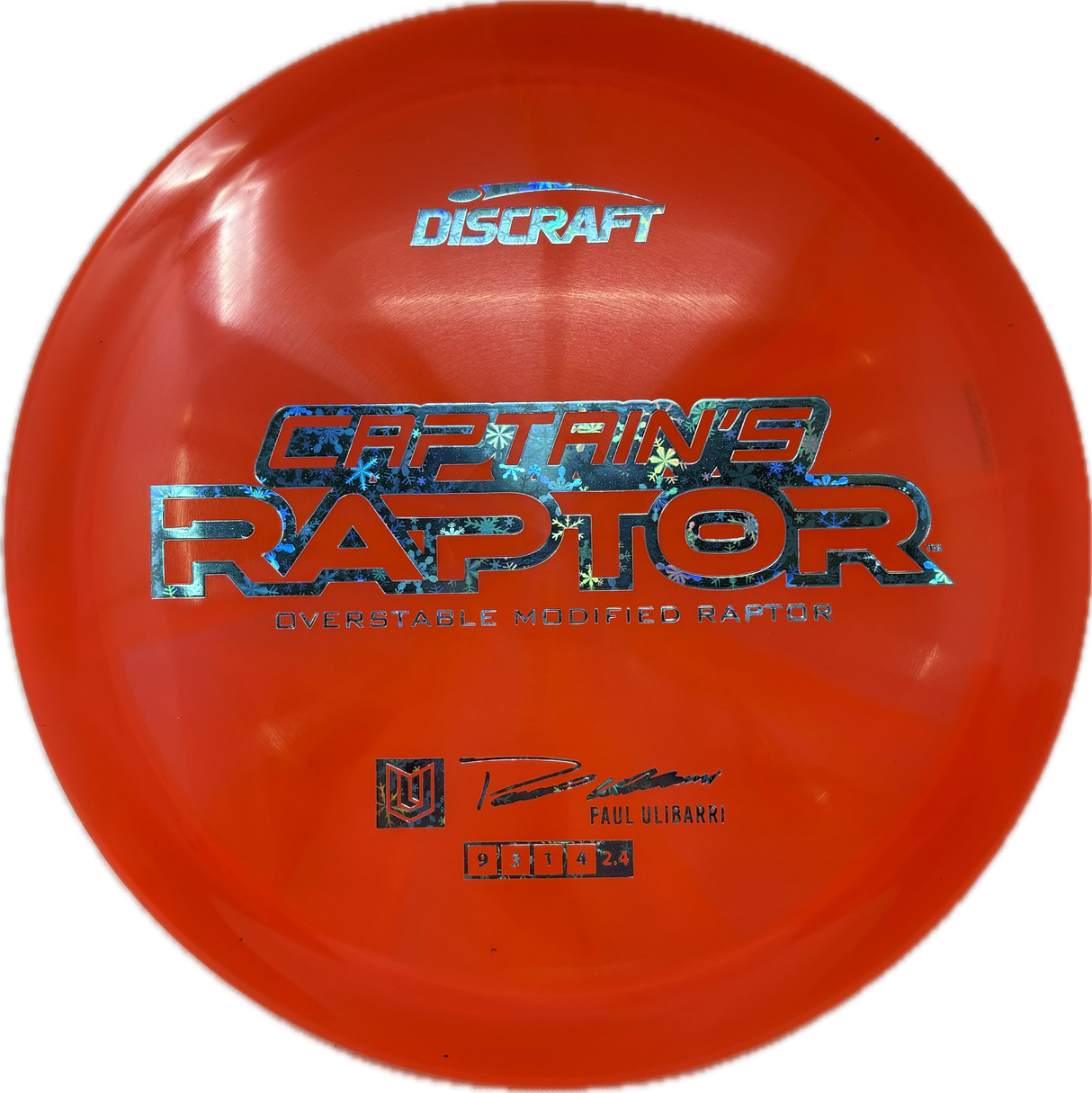 Captain's Raptor (B)-Discraft-Foundation Disc Golf