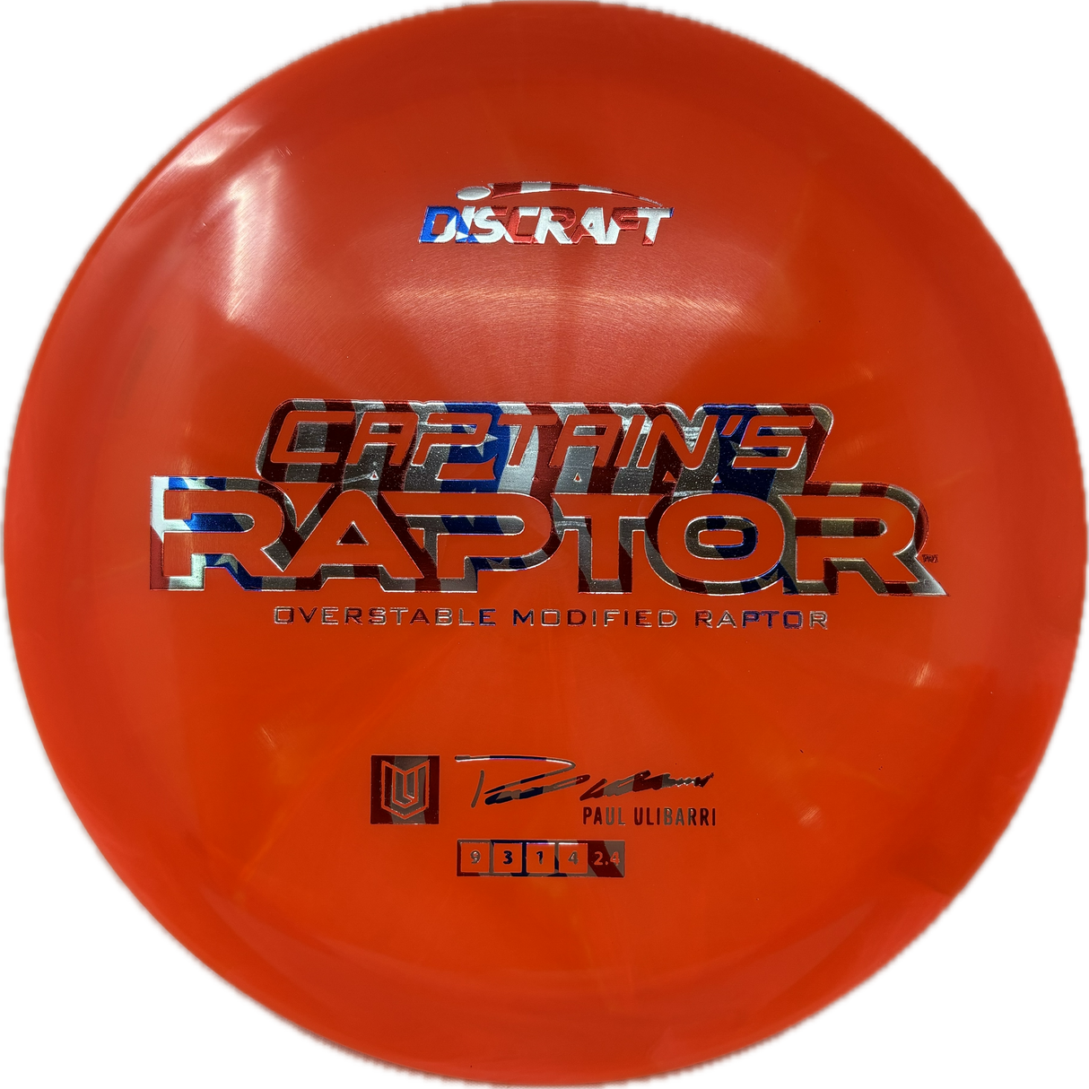 Captain's Raptor (B)-Discraft-Foundation Disc Golf