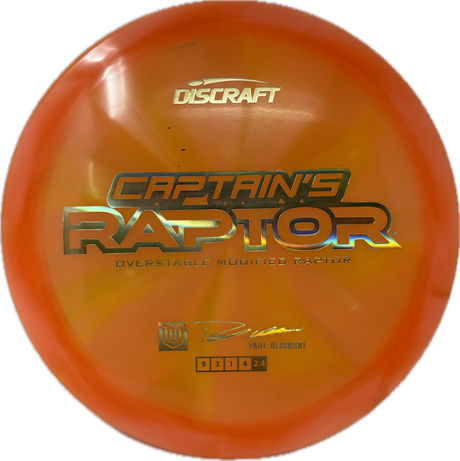 Captain's Raptor (B)-Discraft-Foundation Disc Golf