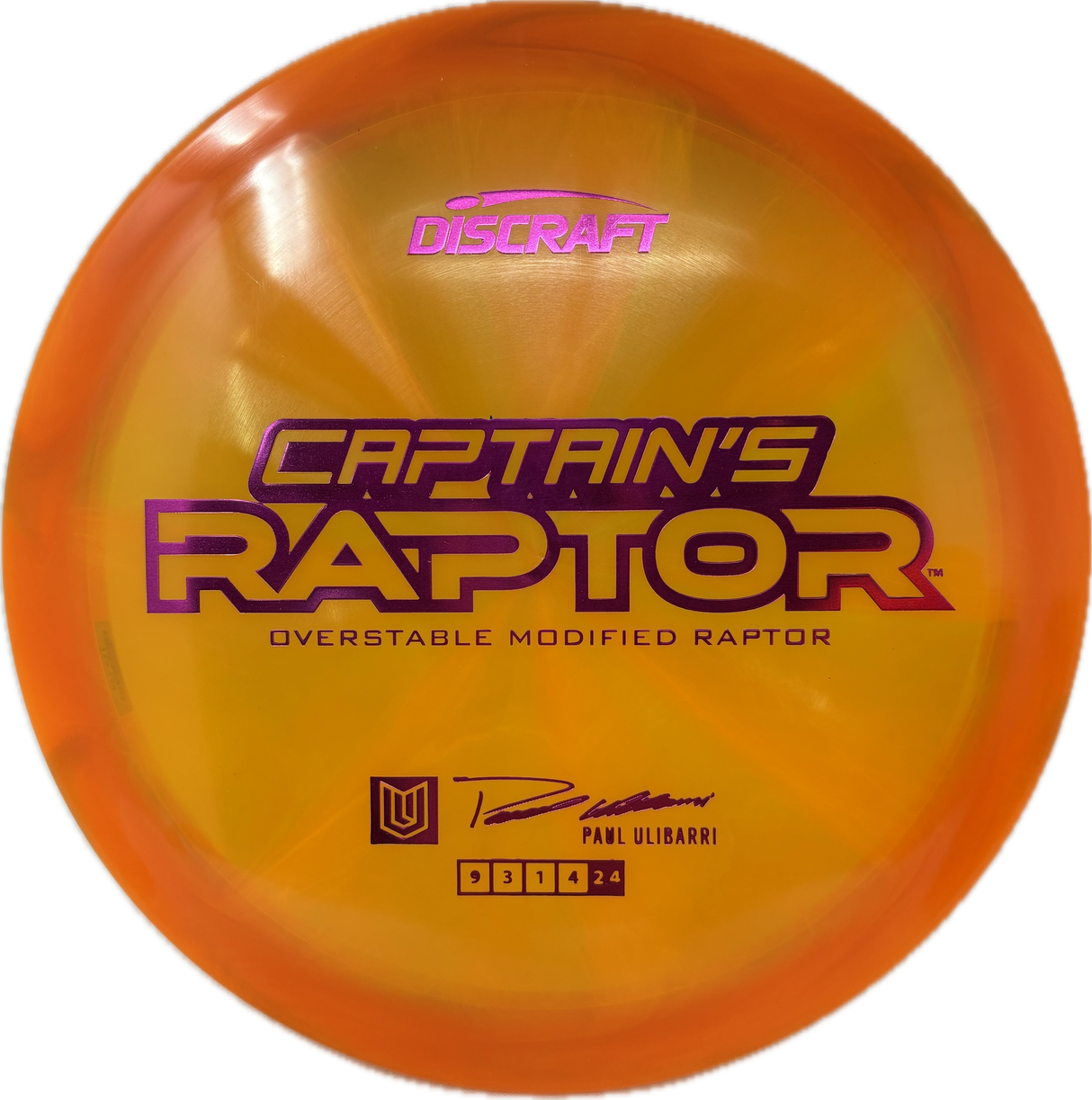 Captain's Raptor (B)-Discraft-Foundation Disc Golf