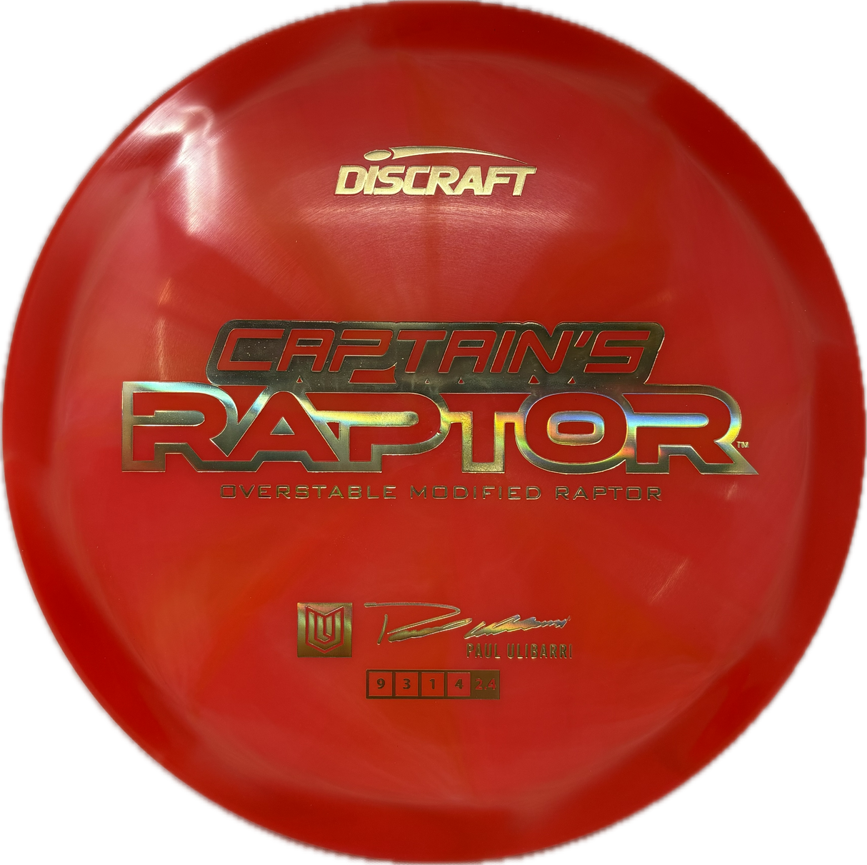 Captain's Raptor (B)-Discraft-Foundation Disc Golf