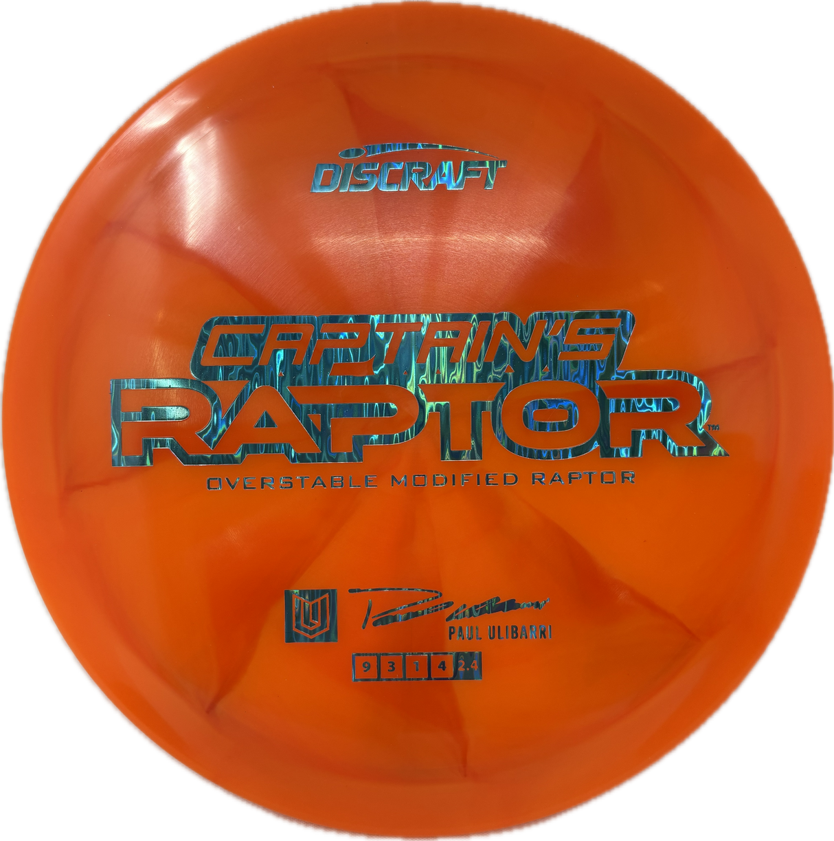 Captain's Raptor (B)-Discraft-Foundation Disc Golf