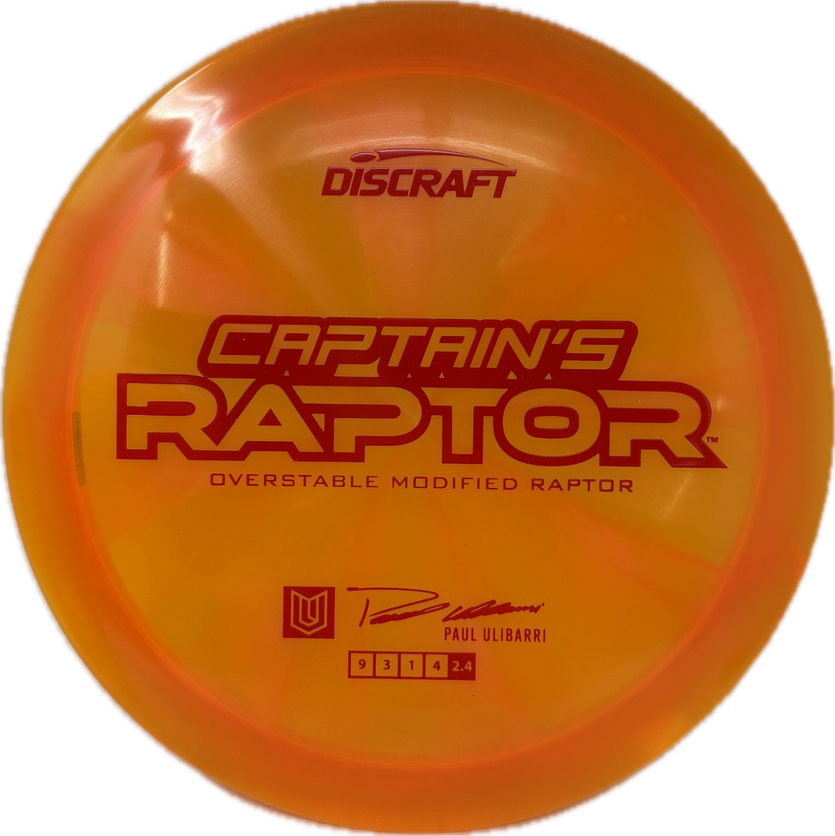 Captain's Raptor (B)-Discraft-Foundation Disc Golf