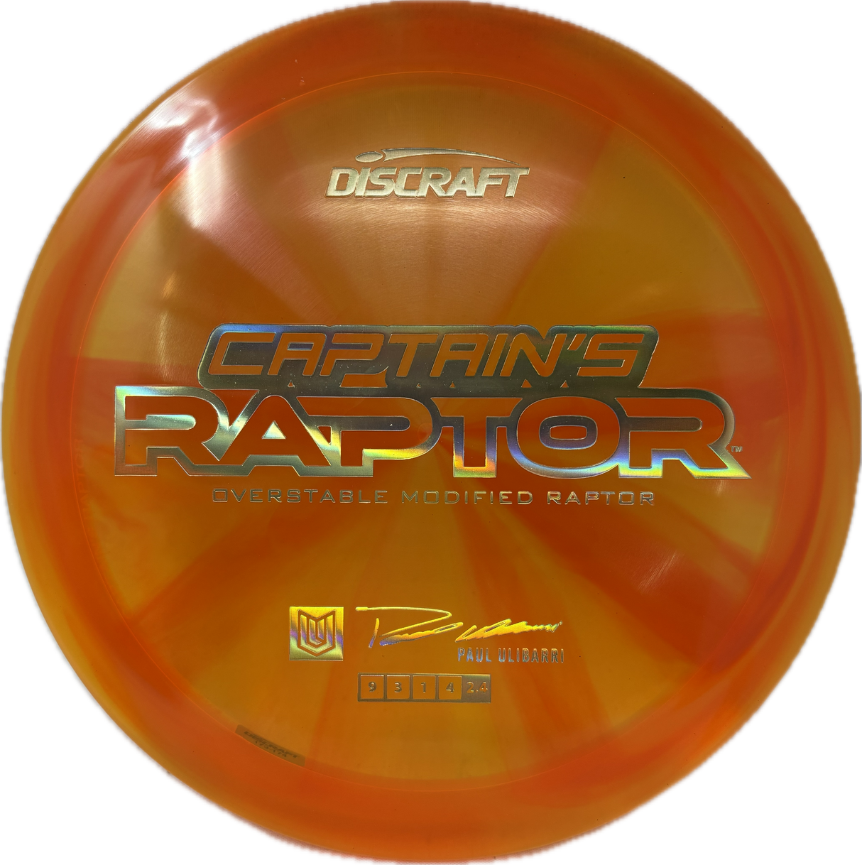 Captain's Raptor (B)-Discraft-Foundation Disc Golf