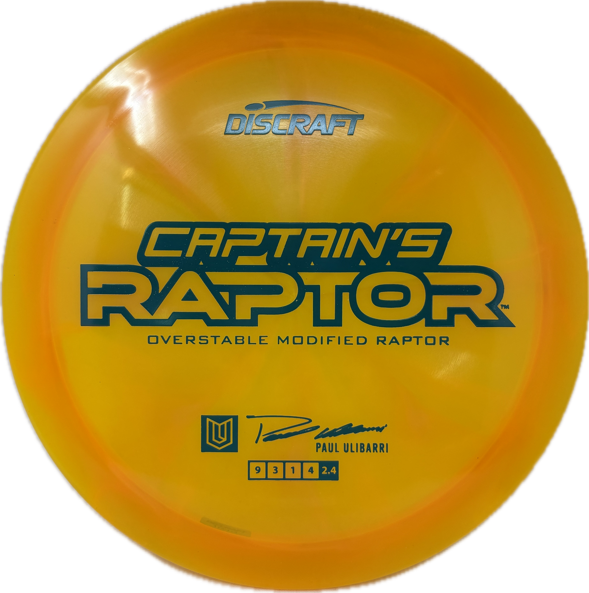 Captain's Raptor (B)-Discraft-Foundation Disc Golf