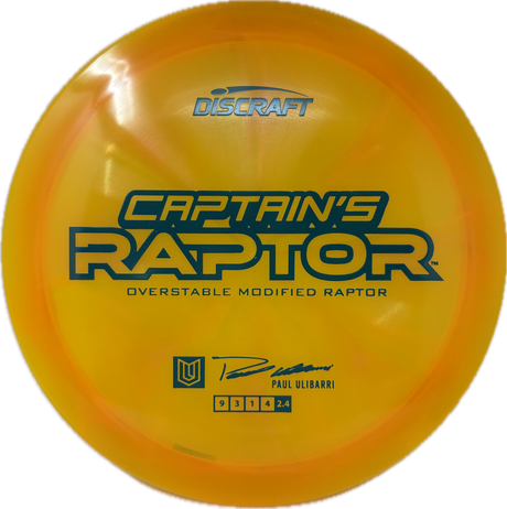 Captain's Raptor (B)-Discraft-Foundation Disc Golf