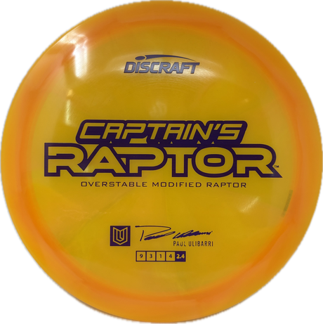 Captain's Raptor (B)-Discraft-Foundation Disc Golf