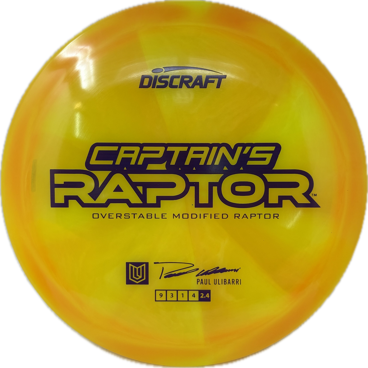 Captain's Raptor (B)-Discraft-Foundation Disc Golf