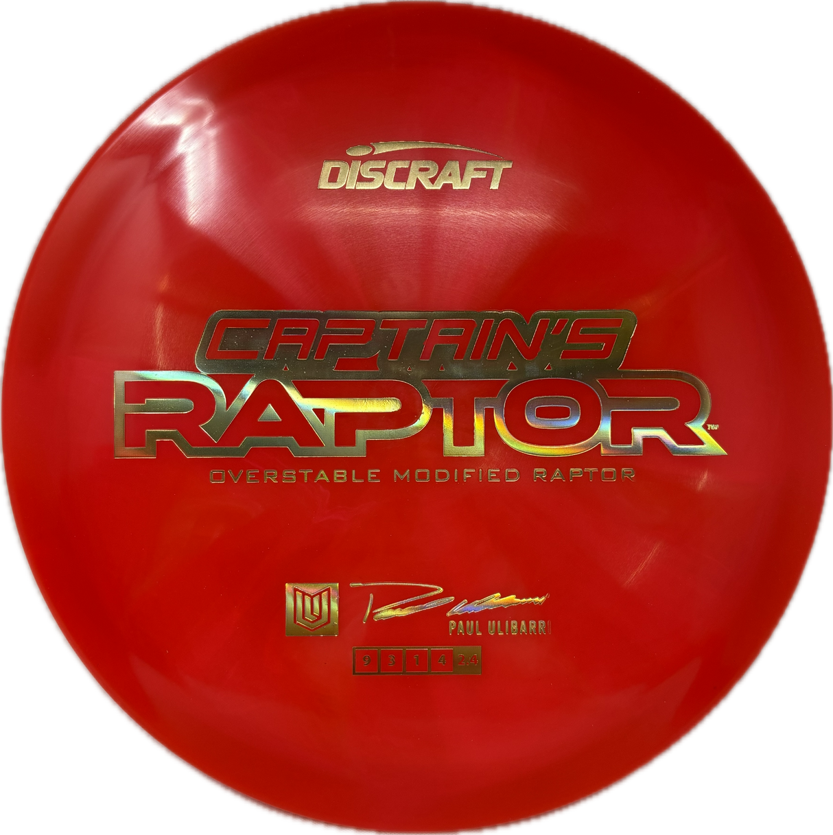 Captain's Raptor (B)-Discraft-Foundation Disc Golf