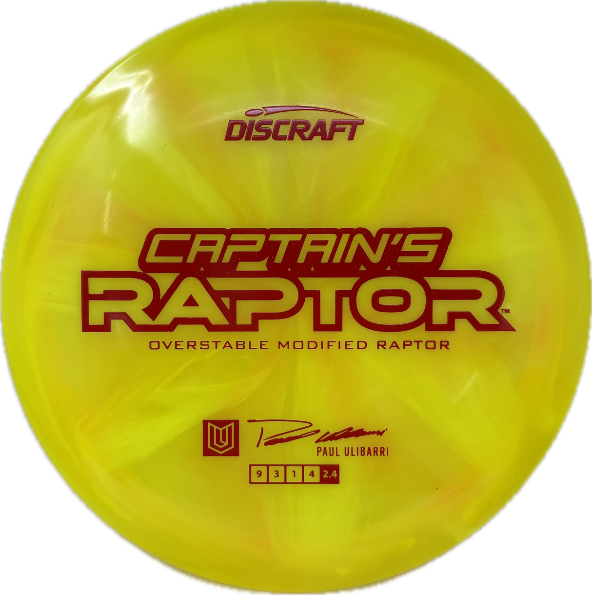 Captain's Raptor (B)-Discraft-Foundation Disc Golf