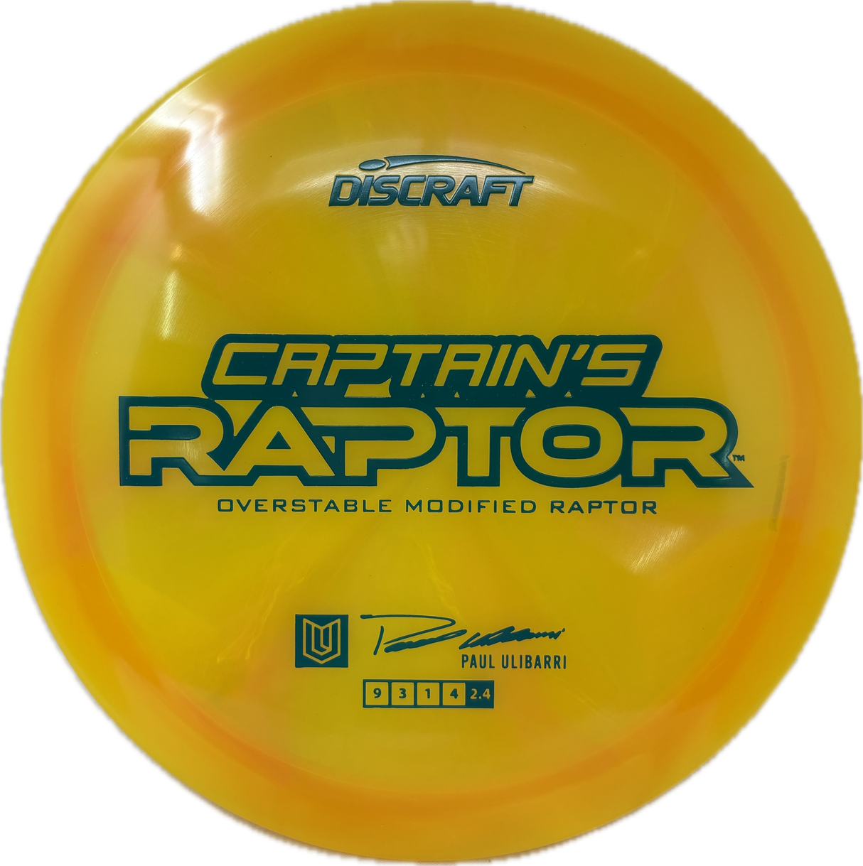 Captain's Raptor (B)-Discraft-Foundation Disc Golf