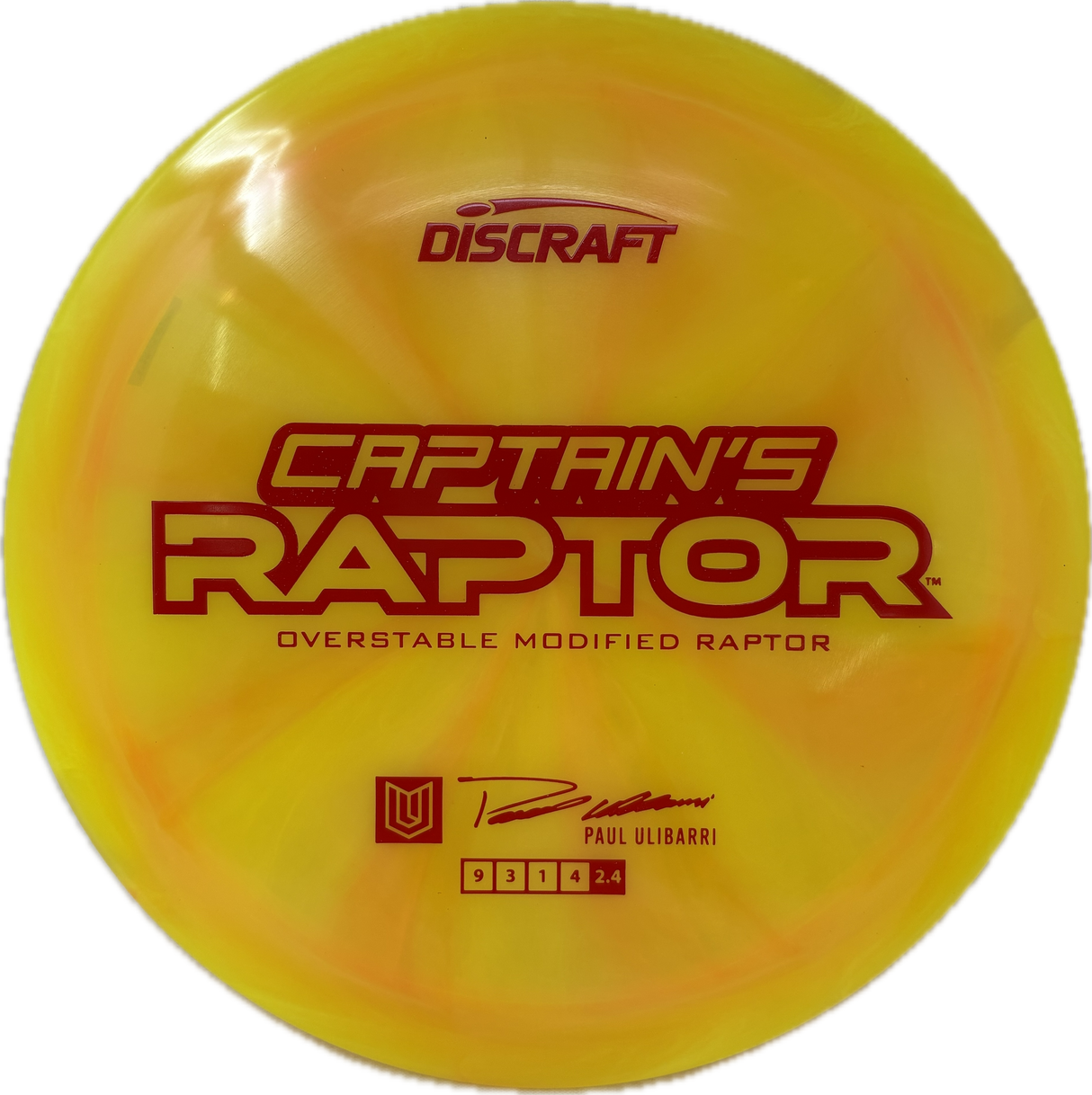 Captain's Raptor (B)-Discraft-Foundation Disc Golf