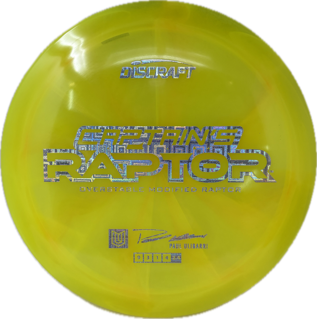 Captain's Raptor (B)-Discraft-Foundation Disc Golf